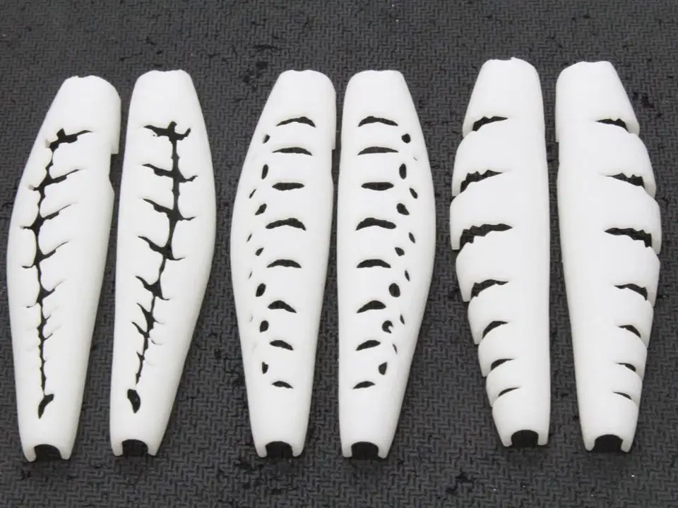 WLure Stencil 3D Plastica Rigida Per Esche Da Pesca - Crankbait