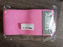 AOLIKES-banda para la cadera, banda de resistencia para Yoga, Fitness, ejercicio, piernas, bucle para entrenamiento de sentadillas circulares, antideslizante, 1 ud.