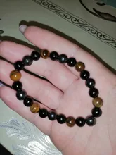 1 unidad de hematita magnética de ojo de tigre, pulsera de cuentas para parejas, imán para el cuidado de la salud para hombres y mujeres, joyería para ayudar a perder peso