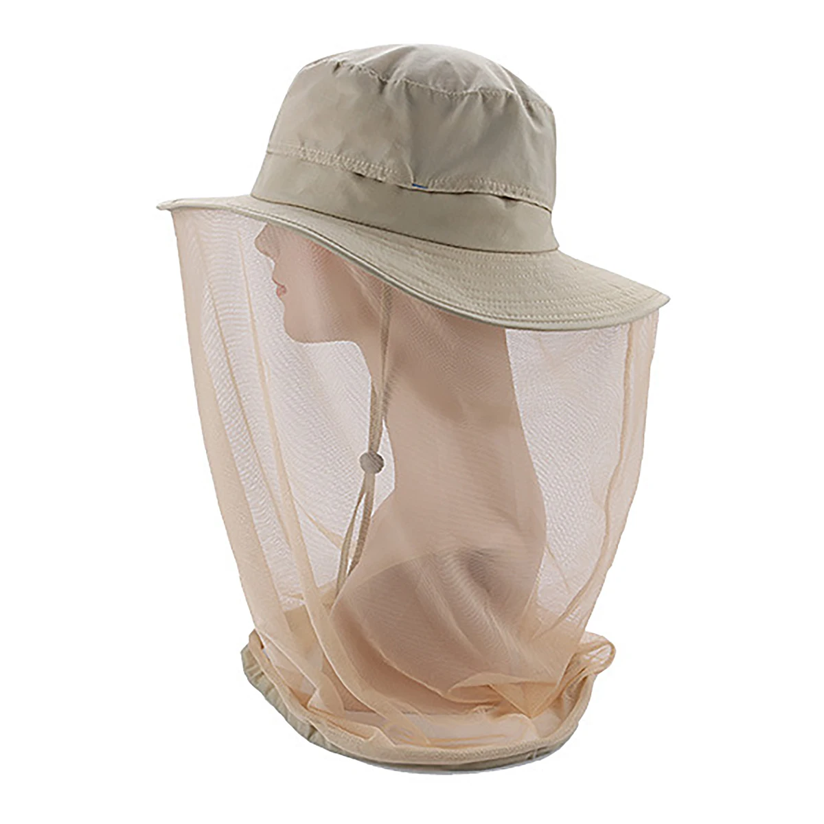 Бежевый 360 градусов противомоскитная Солнцезащитная шапка для рыбалки уличная сетчатая Кепка всенаправленная Солнцезащитная противомоскитная шляпа для сбора меда