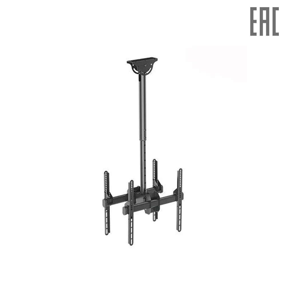 Кронштейна для телевидения Media LCD-1850 Black 26 & quot; -65 & quot; Макс 90 кг потолочного наклона (10177)