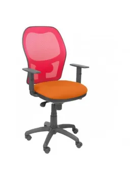 

CHAIR WITH BACKREST MESH NETWORK FABRIC BALI ORANGE