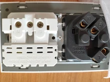 Delviz-Toma corriente con USB estándar para la UE, enchufe de pared con 2 salidas, panel de alimentación CA 110 ~ 250V, de calidad 16A, doble marco, 146x86mm