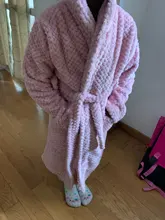 Albornoz de 4 a 18 años para niños, ropa de dormir, bata de baño cálida y suave, pijamas para niñas, adolescentes, de franela, otoño e invierno, 2020