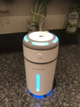 Diffuser Air-Humidifier Essential-Oil Aroma Home Freshener Fogger Led-Light Car-Mist-Maker