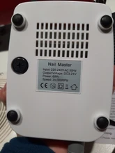 Lima eléctrica para uñas, herramienta para manicura, accesorio de la máquina, 35000 RPM