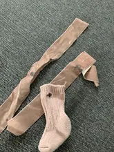 Calcetines elásticos de algodón para bebé, niño y niña, lazo para recién nacido, calcetines altos de tobillo, calentador de piernas de 0 a 5 años