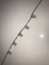 Modyle-collar con colgante de mariposa para mujer, joyería con diamantes de imitación brillantes, llamativo, gargantilla de cristal, para regalo