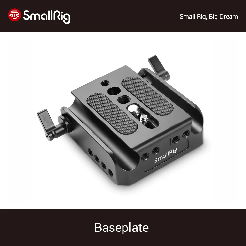 Smallrig для Canon EOS C100/ C100 Mark II/ C300 Sony FS7 Baseplate DSLR 15 мм LWS Rail Support Plate Kit 1740|Моноподы| |