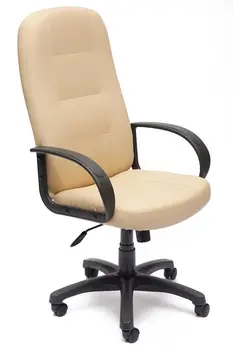 

Chair "Devon" (Artificial beige leather + pu perforated beige leather)