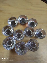 Wardrobe Handles Hardware Drawer Pull Cupboard Glass-Knobs Cabinet-Door Crystal Diamond-Shape