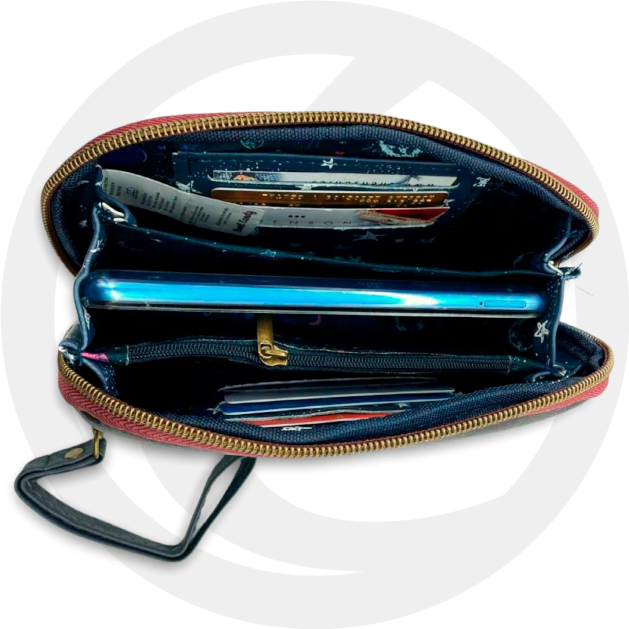 GORETT Monedero de Diseño con de Muñecas, Forma Redonda, con Asa de Mano para colgar de la Muñeca, Cartera de Poliéster, Colección Fashion 2022| | - AliExpress