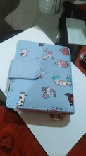 Billeteras con estampado de dibujos animados para mujer, Mini bolsas Kawaii rosas, monedero, tarjetero, moda para chicas, plegables, nuevas