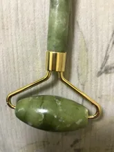 Rodillo de Jade para el cuidado de la piel, masajeador Facial de piedra Natural para cara, ojo Gua Sha, elimina arrugas, herramientas de belleza