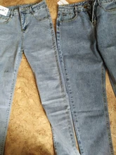 Gray Jeans Pencil-Pants Stretch Skinny Black High-Waist Korean Plus-Size Fashion Woman
