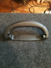 Caja de equipaje de repuesto de alta calidad, asa de transporte de plástico, accesorios de maleta, venta al por mayor, color negro, 1 ud.