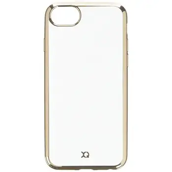 

Xqisit 26950 mobile case 11,9 cm (4.7 ") Cover Gold, transparent