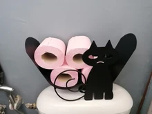 Portarrollos de papel higiénico para baño, accesorios de cocina, estante de almacenamiento de pañuelos, rollo de hierro fundido, soporte de baño