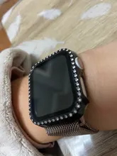 Protector de pantalla de cristal + cubierta para carcasa de reloj Apple, 44mm, 40mm, iWatch, 42mm, 38mm, accesorios para Apple Watch serie 5 4 3 SE 6