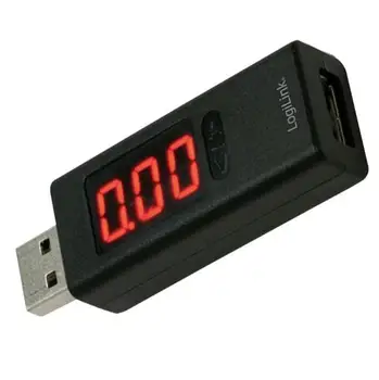 

Voltage detector with LED light for USB devices