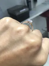 Anillo de compromiso de plata de ley 90% con diamantes de laboratorio para hombre y mujer, sortija de boda, regalo de joyas de fiesta, 925