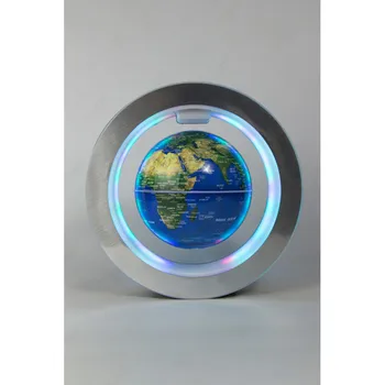 

Levitating Globe round frame (D-14cm) Blue