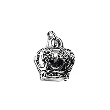 

Pendant 925 sterling silver m 17mm. Smooth Crown electroforming [AA7632]