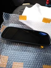 5 pulgadas TFT LCD HD800 * 480 pantalla Monitor coche espejo Monitor para estacionar marcha atrás con 2 entrada de vídeo retrovisor Cámara opcional