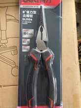 Pliers Youpin New Deli Effective-Tool High-Carbon Steel Multifunction Electrician Needle-Nosed
