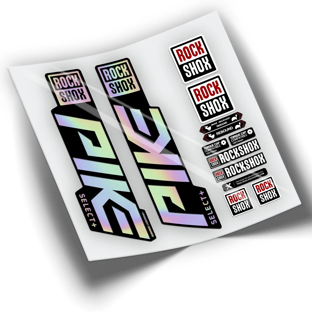 Stickers Bicycle Rockshox Pike Select Plus 2021 Wp392mountain Bike Stickers Cycling Stickers