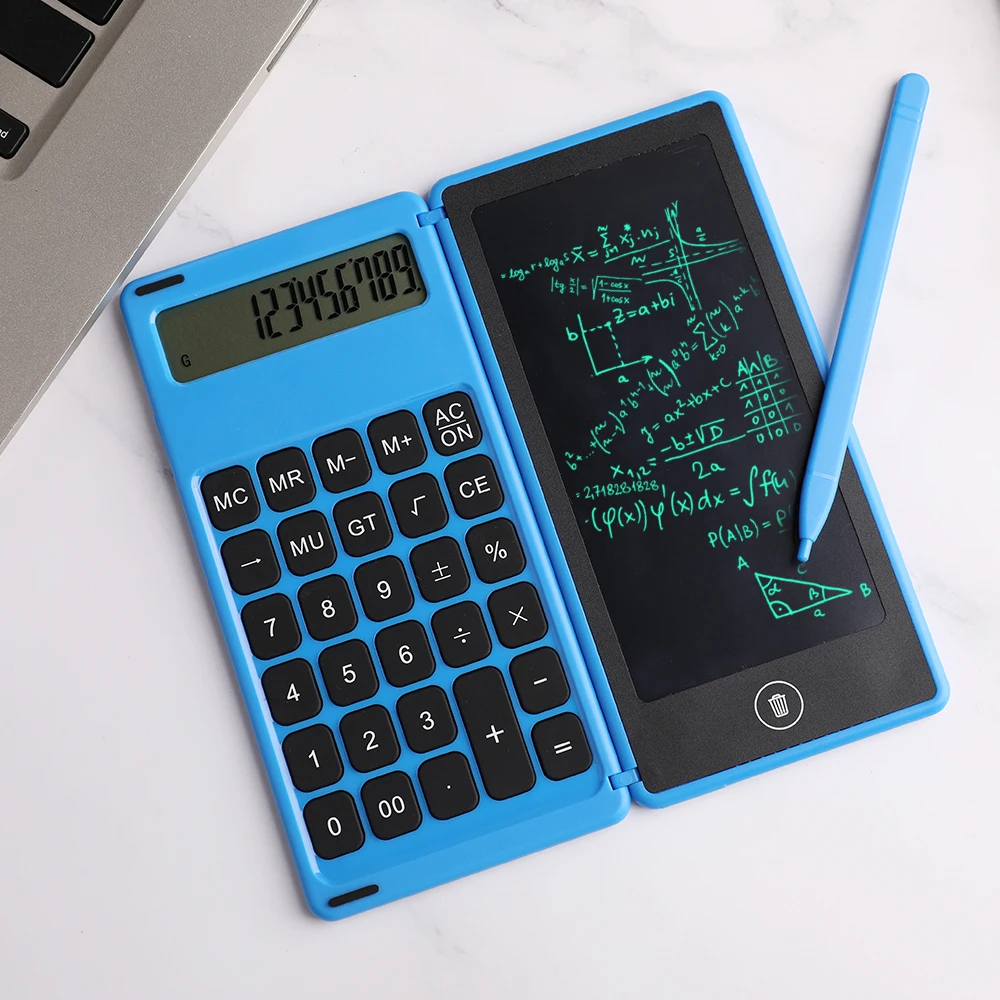 

LCD Writing Tablet Drawing Tablets with Calculator Function Handheld Graphic Tablets Handwriting Pads Electronic Graphic Board