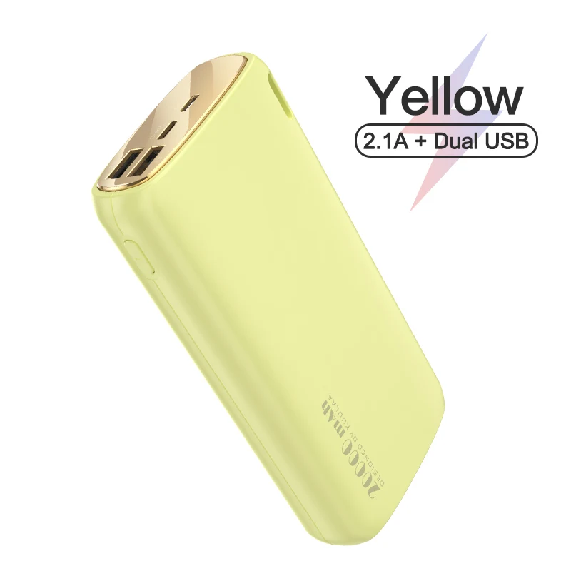 KUULAA Power Bank 20000mAh Portable Power Bank Charger External Battery USB Fast Charging Power bank For iPhone Samsung Xiaomi powerbanks Power Bank