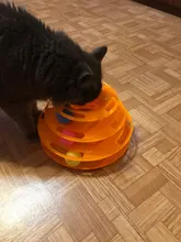 Toy Pet-Toy-Ball Carousel-Ball Track Cat-Supplies Three-Layer-Tower Baby Automatic