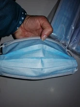 ¡10-200 Uds máscara desechable aretes máscara de boca negro no tejido máscaras de capa de 3 Filtro Anti polvo de máscara adulto en Stock!