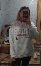 Sudadera con capucha para mujer, con estampado de conejo, estilo coreano, Kawaii, de poliéster, Harajuku