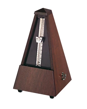 

804 m Maelzel Metronome mechanical, wooden case, no call, Wittner