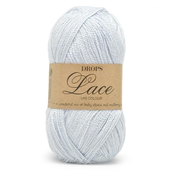 8105 Ледяной Пряжа DROPS «Lace» - Цвет: 8105 Ледяной