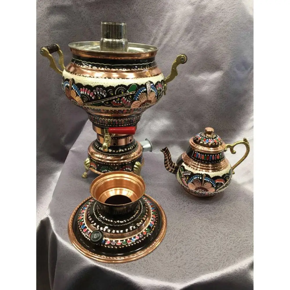 Samovar, russian tea urn, samovar tea, electric samovar - Katharina III 