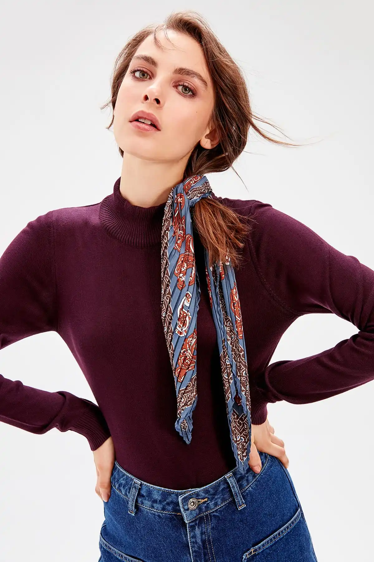 Trendyol Damson свитер водолазка TWOAW20ZA0065| |