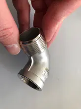 Female x Male Street Elbow Threaded Pipe Fitting Stainless Steel 304 BSP