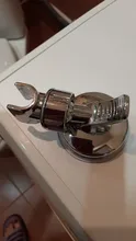 Soporte de ventosa Universal ajustable para ducha de mano, soporte de cabeza de riel de ducha de baño, rotación estable