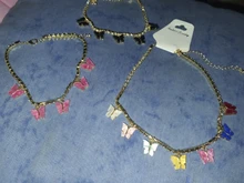 Tobillera de cadena de tenis para mujer, con diamantes de imitación, mariposa, estrella de cereza, Luna Corazón, abalorios de fantasma, cadena Descalzos