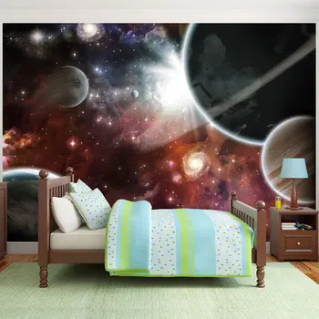 

Wall mural-walk in the cosmos-100x70 cm