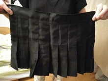 Short Skirt Pleated Black College-Style High-Waist Womens Summer Female A-Line Student