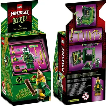 

Lego Ninjago, Lloyd's avatar game booth, Lego 71716, 48 Lego pieces, lego figure building game, toy