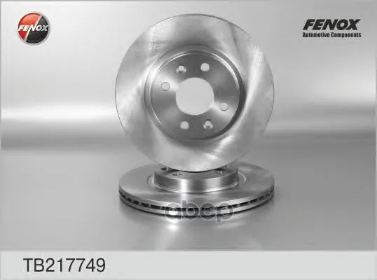 Диск Тормозной Передний Renault Logan 06-, Sandero 08-, Clio 91-05 Tb217749 FENOX арт. TB217749