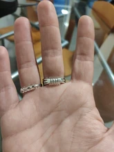 Ajustador de anillo en espiral para joyería, paquete de 12, 4 tamaños