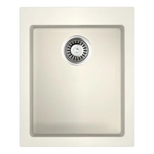 Мойка для кухни Omoikiri Bosen 41-WH Tetogranit(Белый)(Ударопрочная, термостойкая, перелив, искусственный гранит