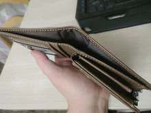 Billetera corta con cremallera para hombre, monedero Vintage de gran capacidad, tarjetero de marca de lujo