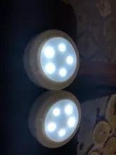 Under-Cabinets-Lights Wardrobe Sensor Led Dimmable Kitchen Touch Close Warm White Double-Color